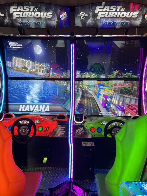 Fast & Furious Arcade racing game in Eupen - Jeu de course Fast & Furious Arcade à Eupen - Rennspiel Fast & Furious Arcade in Eupen