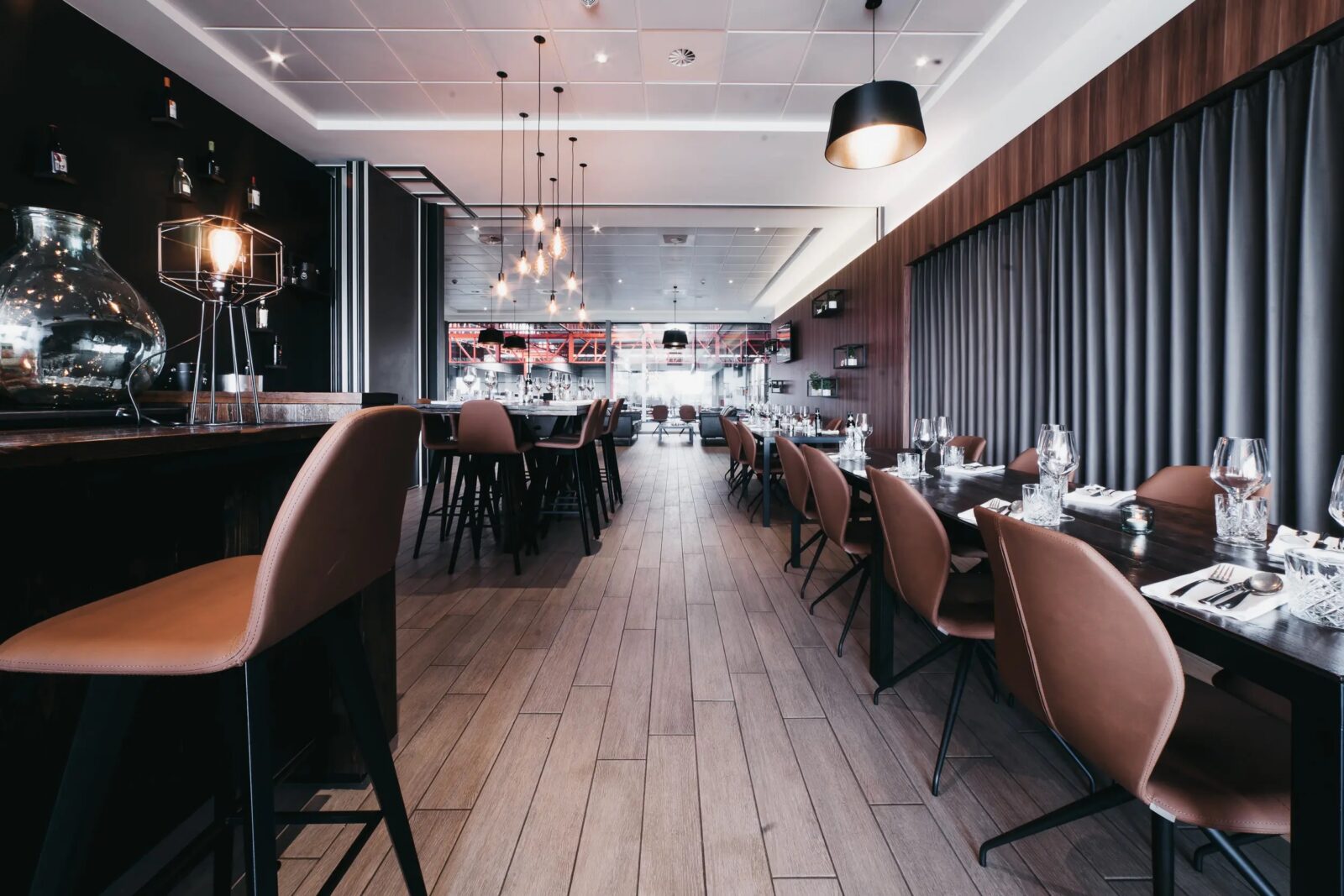 Dining hall at Experience Factory Eupen - Salle de restaurant de l'Experience Factory Eupen - Restaurantsaal der Experience Factory Eupen